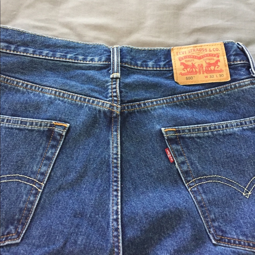Gently worn Original Levi Strauss 550 men jeans